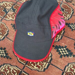 Supreme + Nike Black and Red Hat